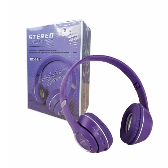 Moxom Wireless Headphones MZ-021 Purple Moxom Wireless Headphones MZ-021 Purple